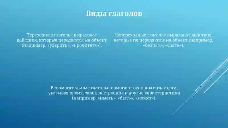 Глагол 3