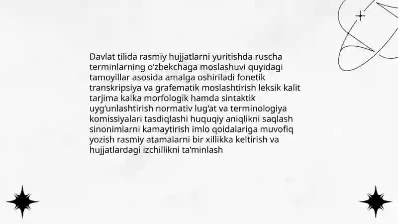 Davlat tilida ish yuritish 3
