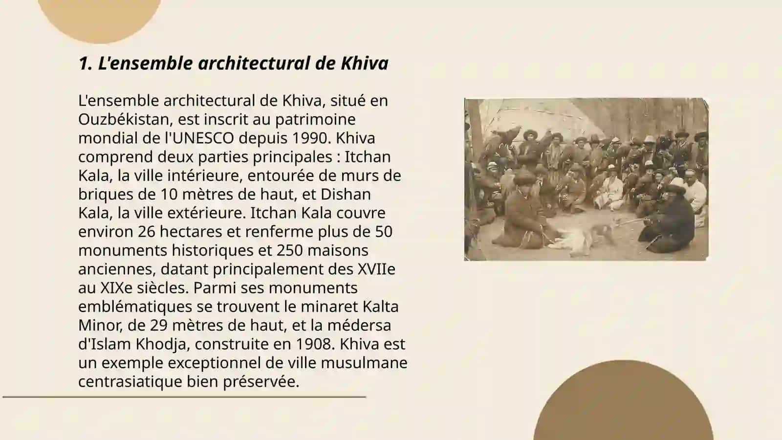 Les monuments historiques d'Ouzbékistan 3