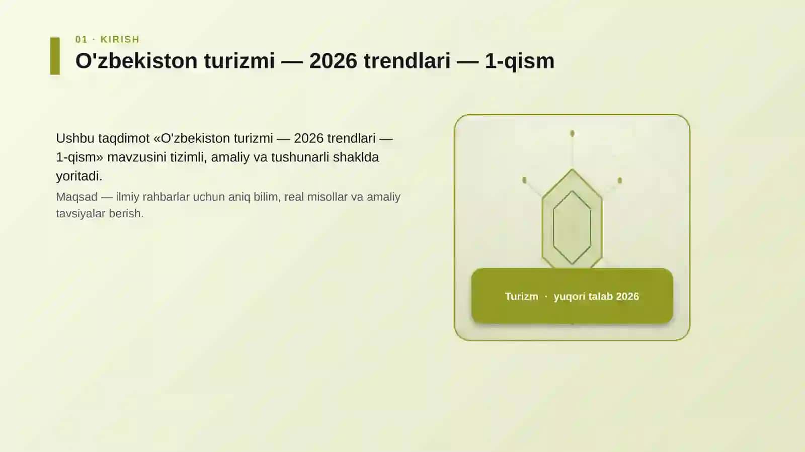 O'zbekiston turizmi — 2026 trendlari — 1-qism 3