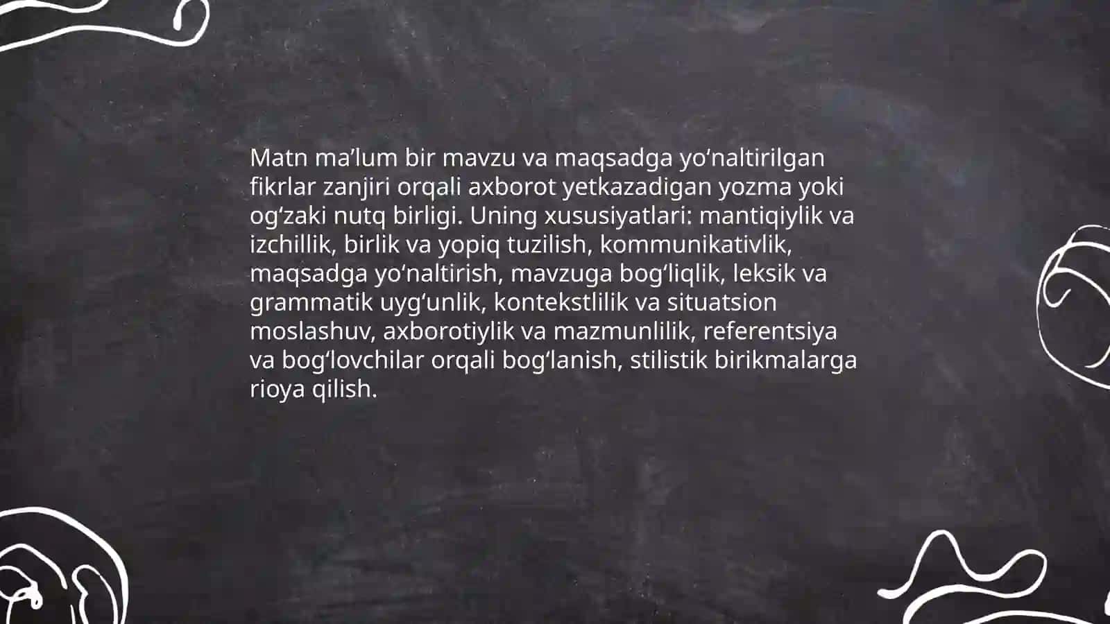 Matn va uning turlari 3
