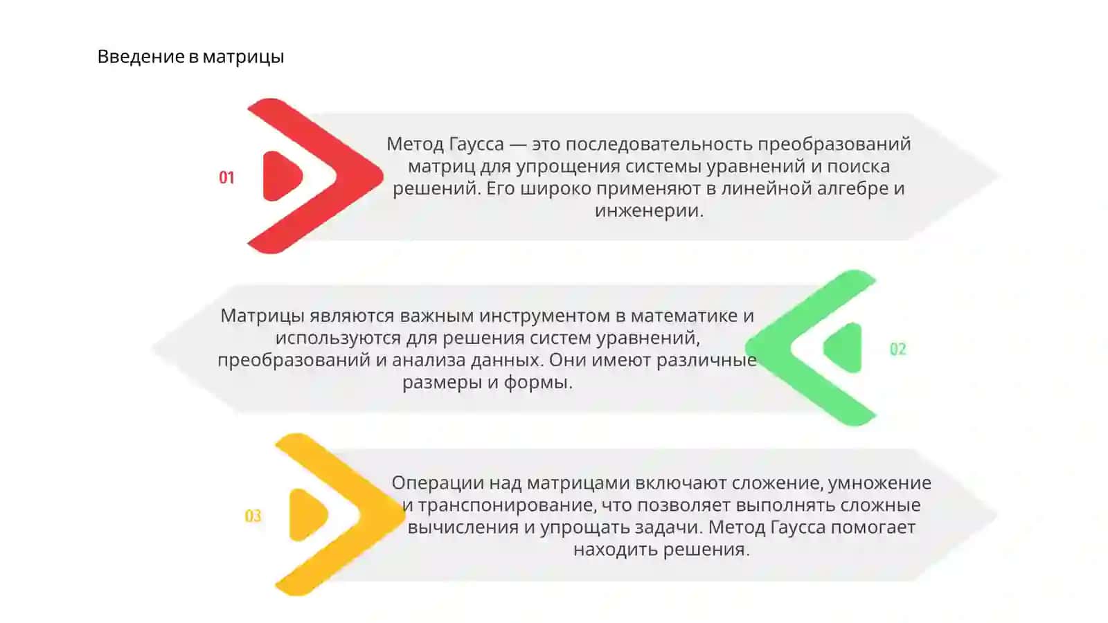 Метод Гаусса 3