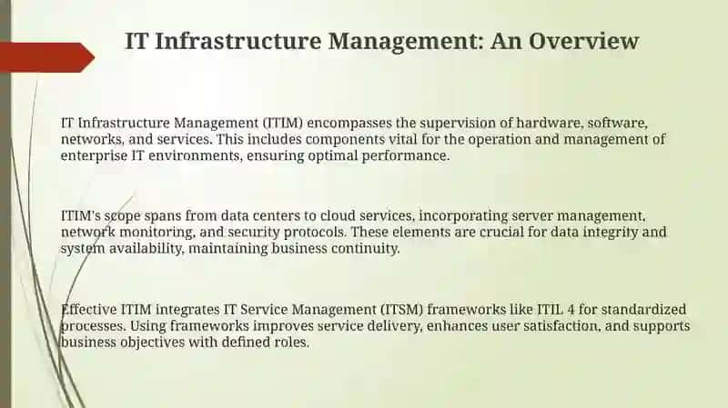IT Infrastructure Management 3
