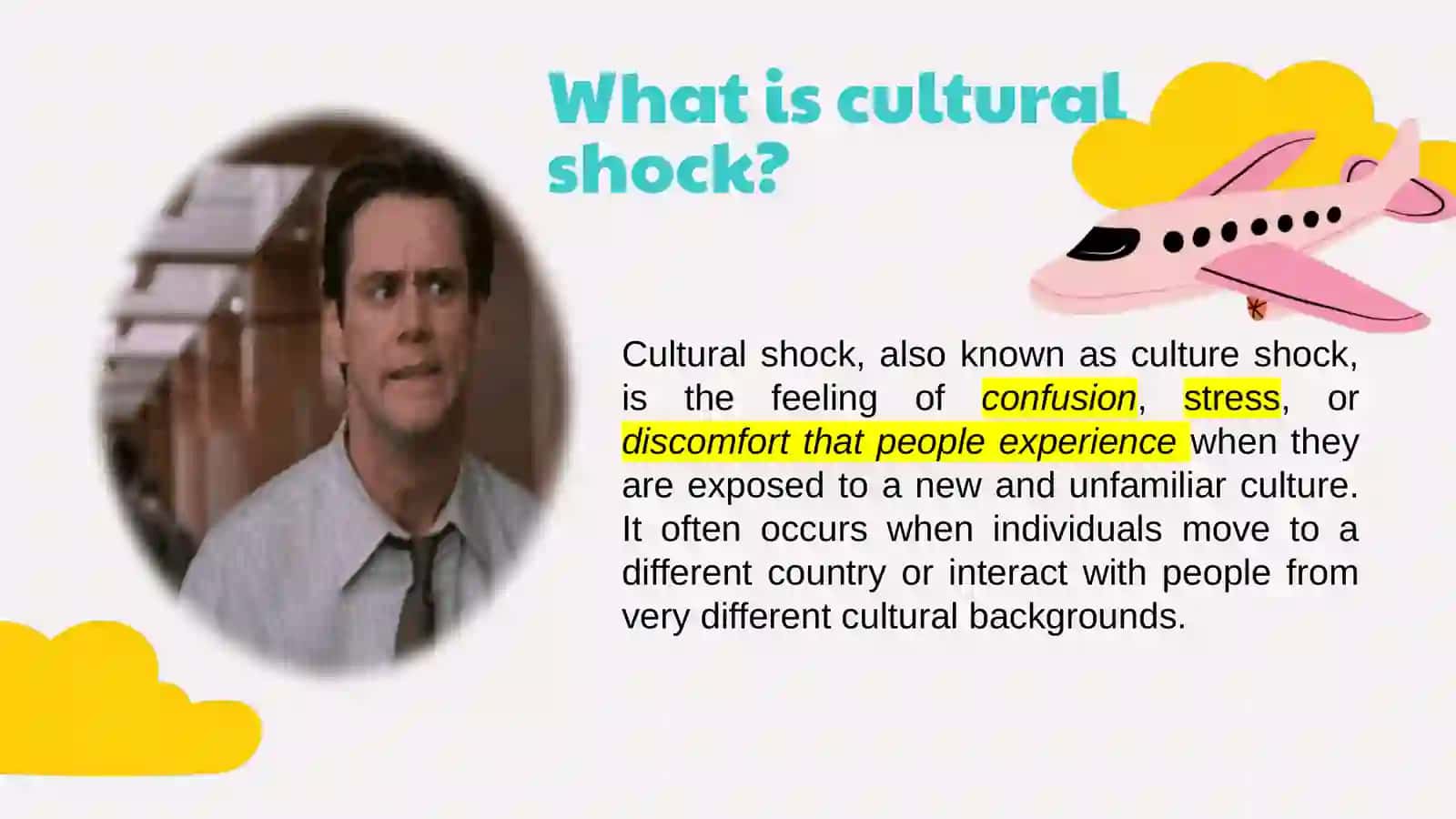 Cultural and linguistic shock - ingliz tilida taqdimoq pptx 3