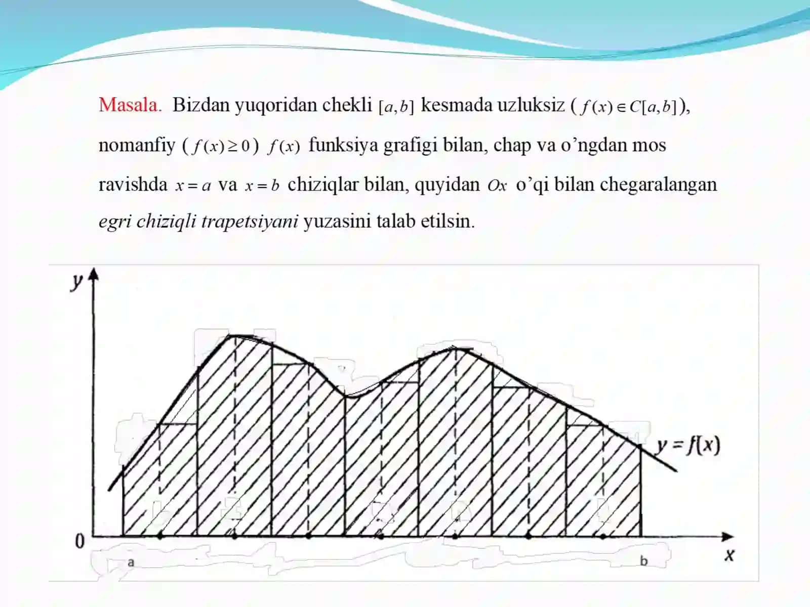 Aniq integral 3