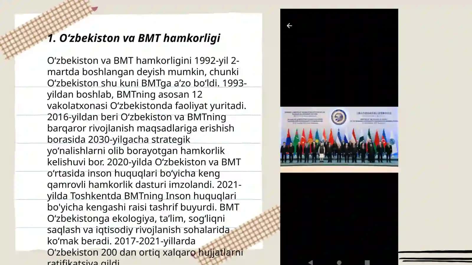 Oʻzbekiston va BMT hamkorligi 3