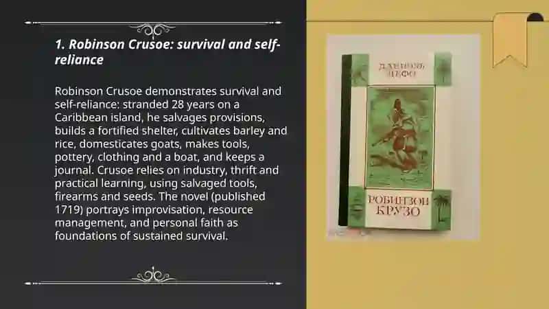 The Robinson Crusoe by Daniel Defoe 3