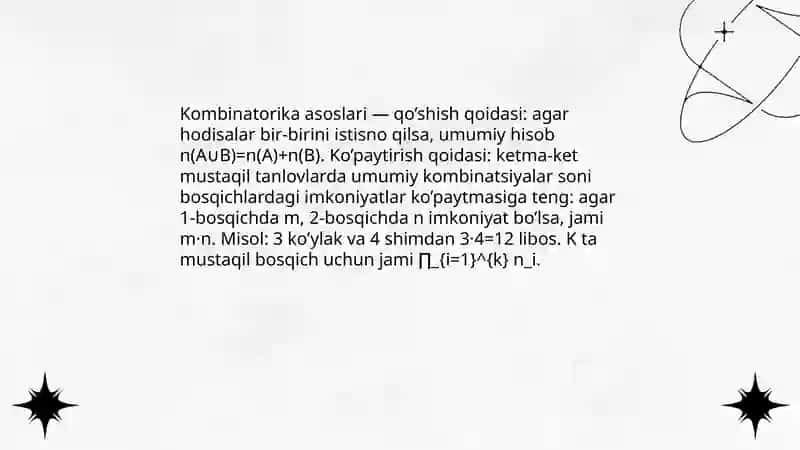 Kombinatorika elementlari 3