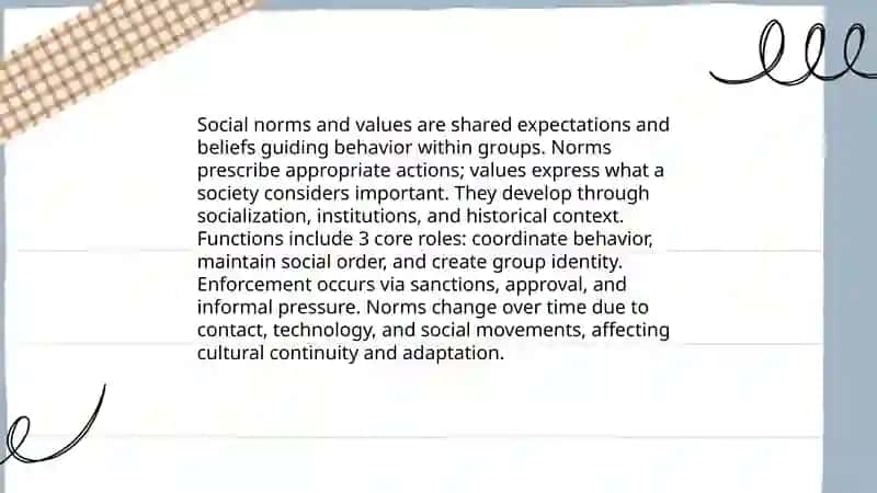 Society and Culture 3