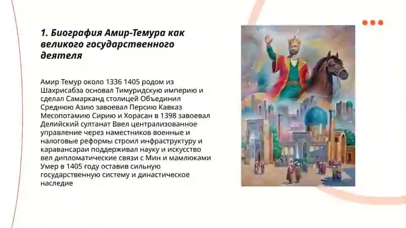 Биография Амир-Темура 3