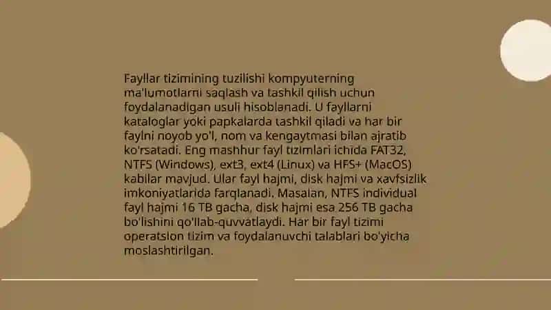 Fayllar bilan kirish-chiqish operatsiyalari 3