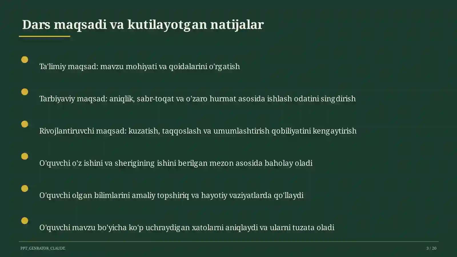 Aldegidlar va karbon kislotalar (10-sinf) 3