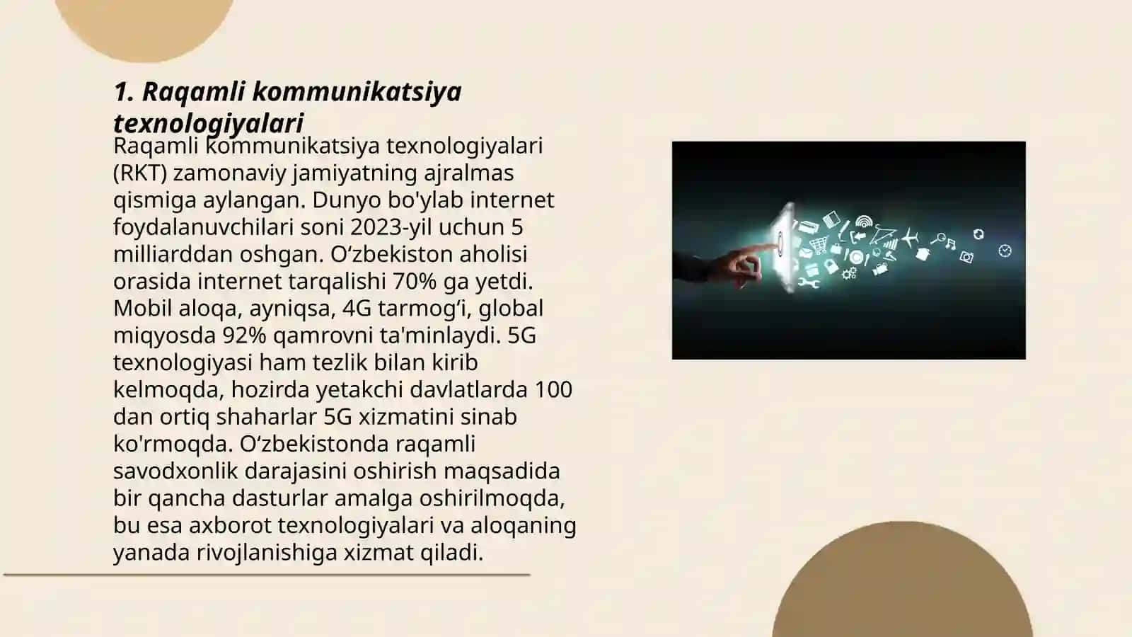Raqamli kommunikatsiya texnologiyalari 3