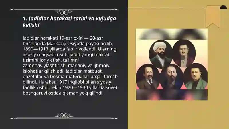 Jadidlar - millat ruhi 3
