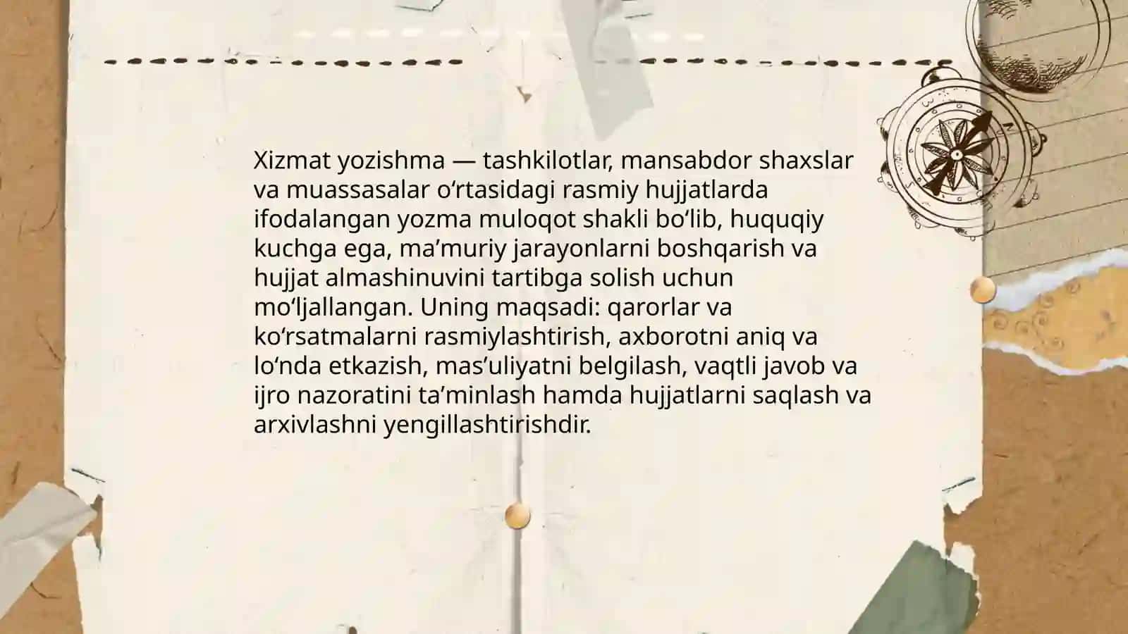 Xizmat yozishma yozilish tartibi 3