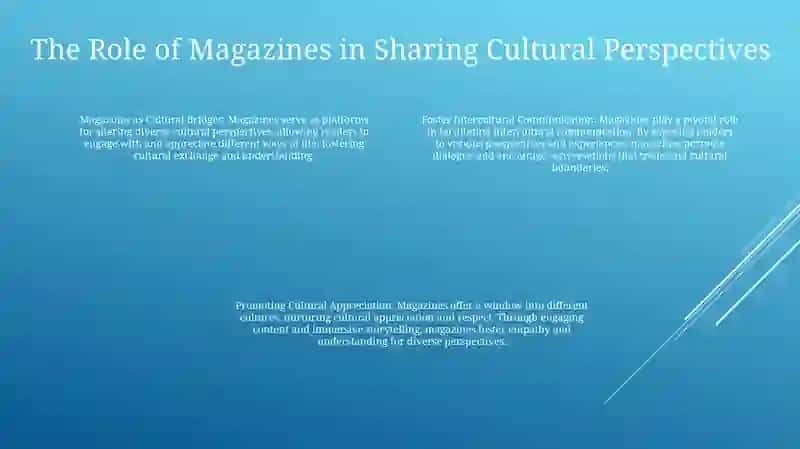 Magazines and Intercultural Communication 3