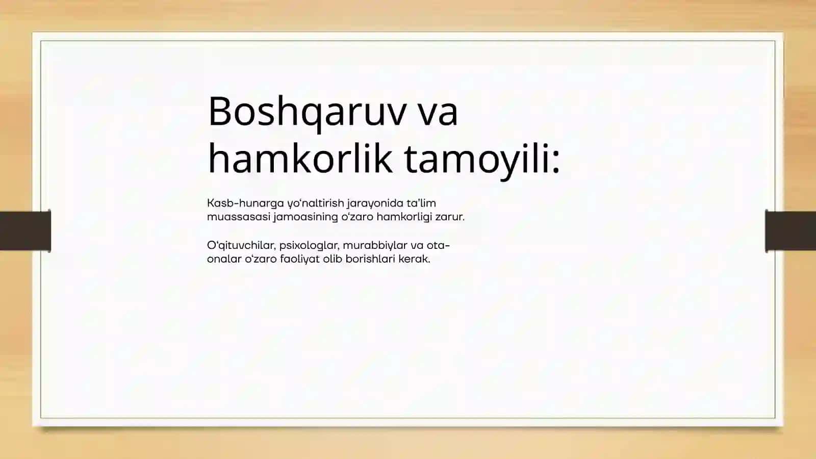 Kasb-hunarga yo‘naltirish Tamoyillari 3