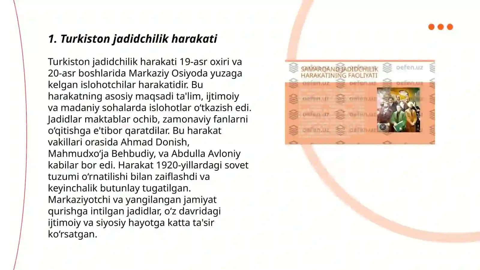 Turkiston jadidchilik harakati 3