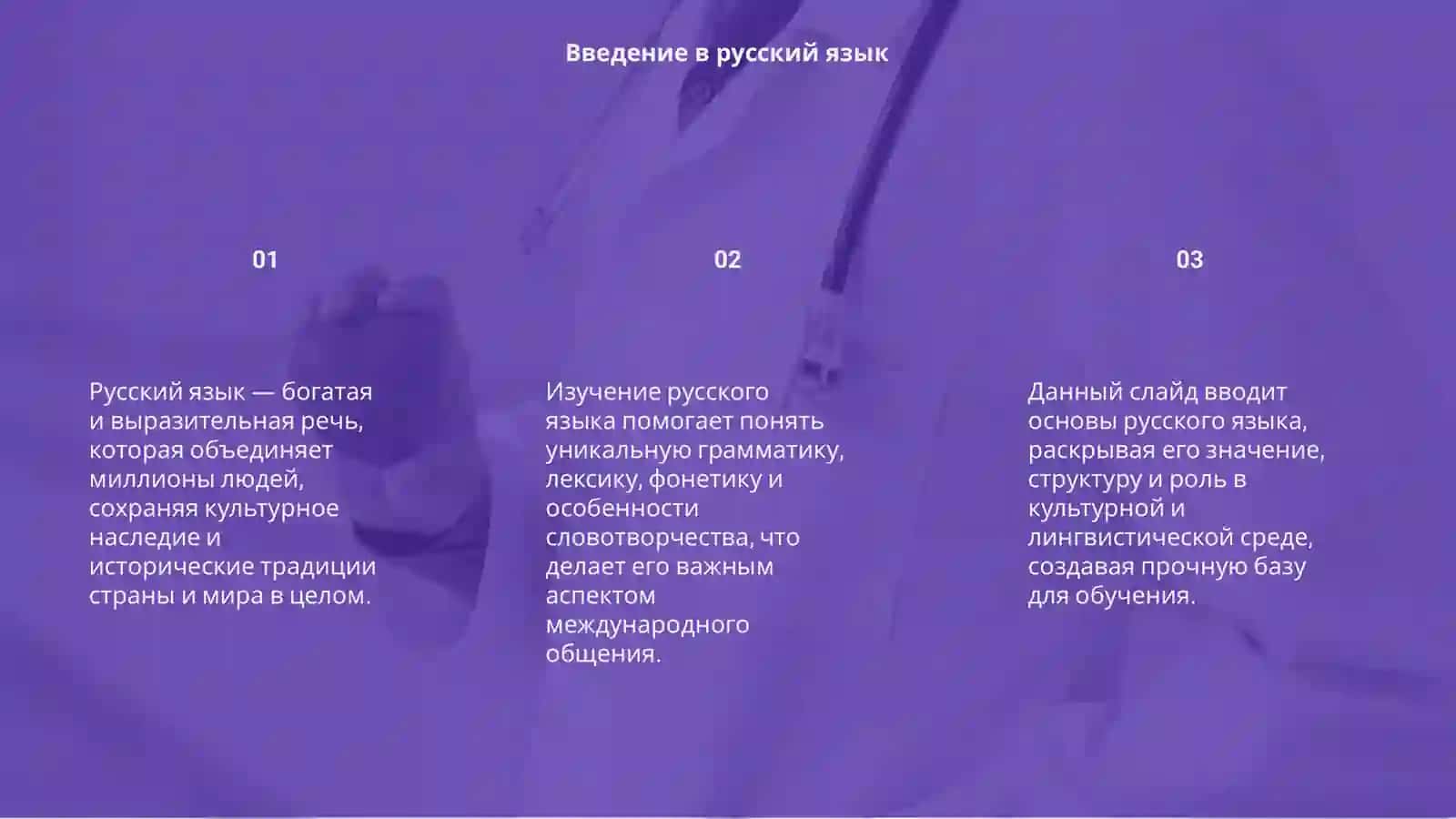 Русский язык 3