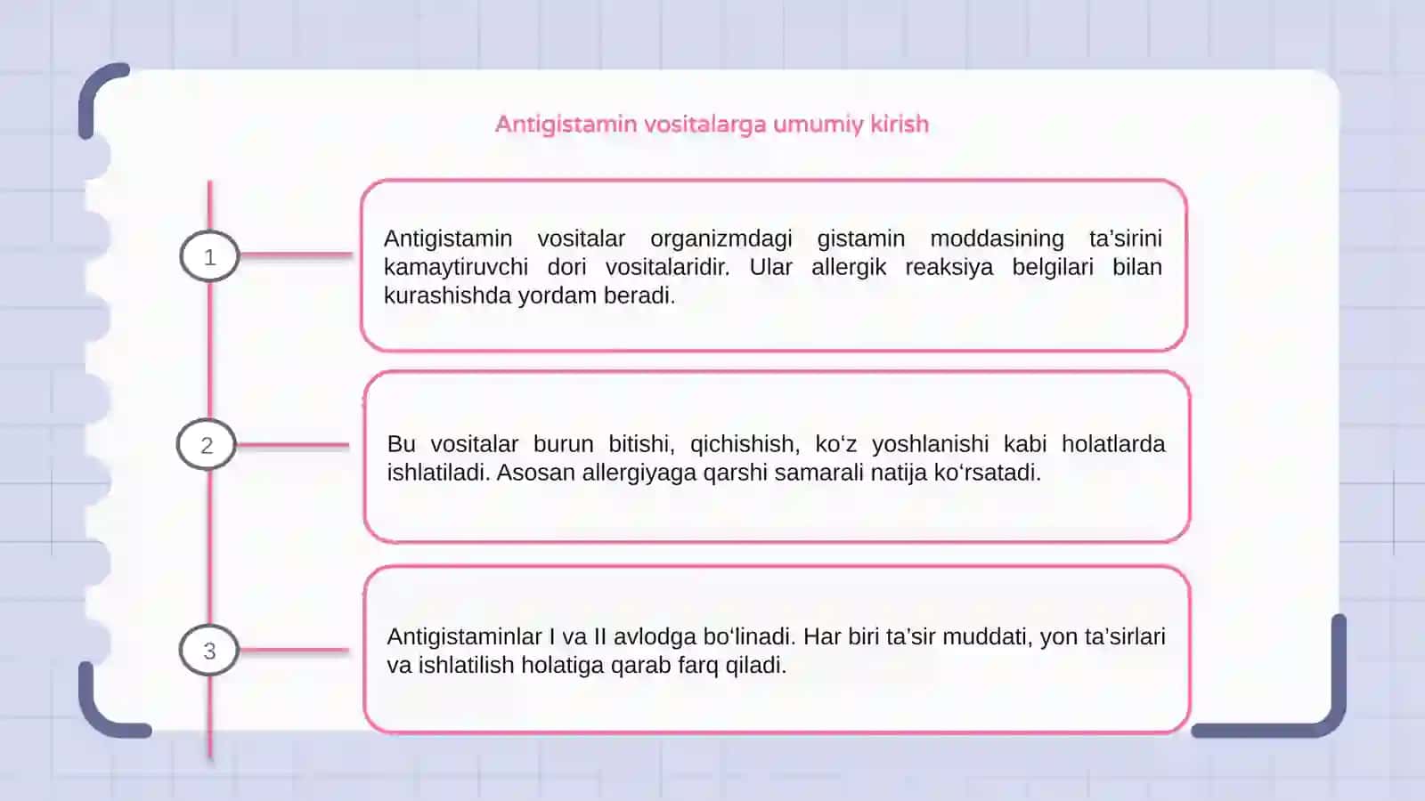 Antigistamin vositalar 3