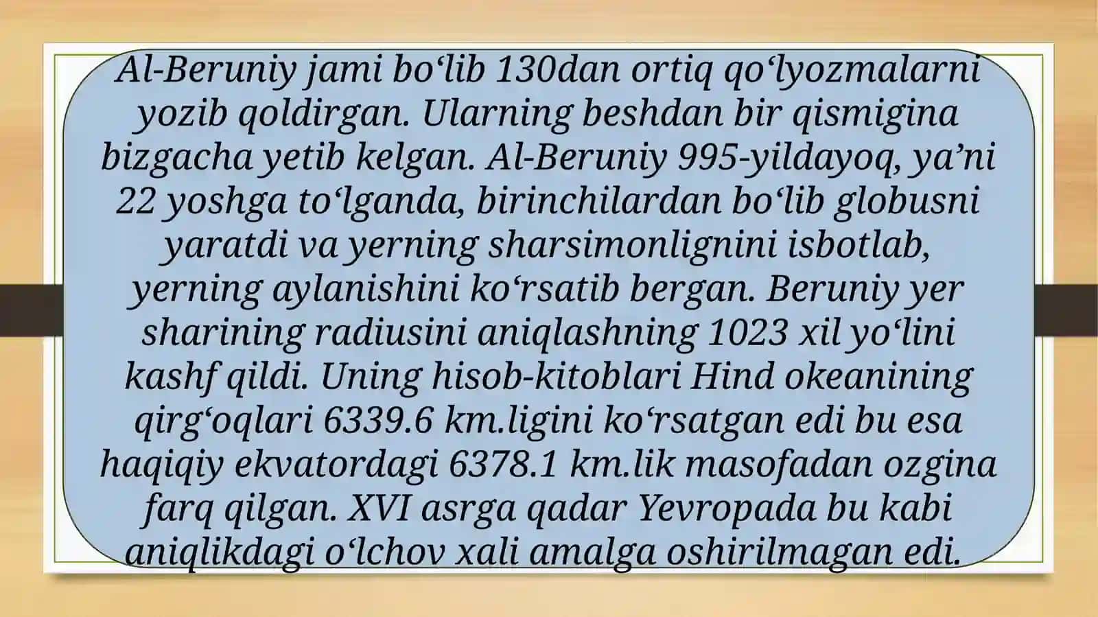 Abu Rayhan Beruniy 3