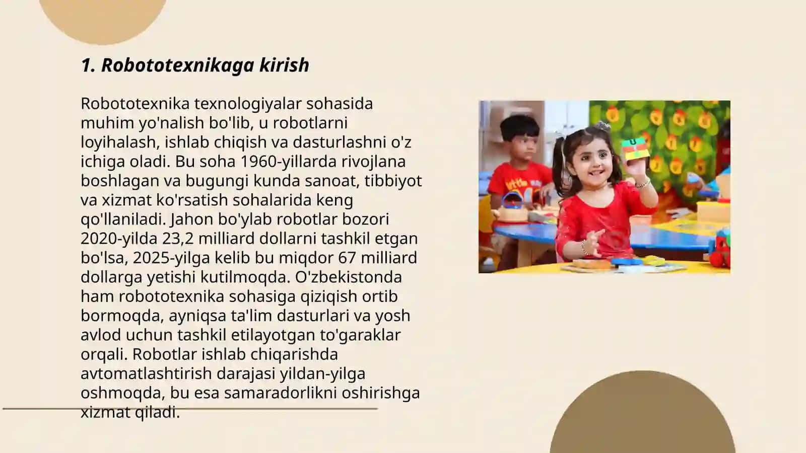 Robototexnikaga kirish 3