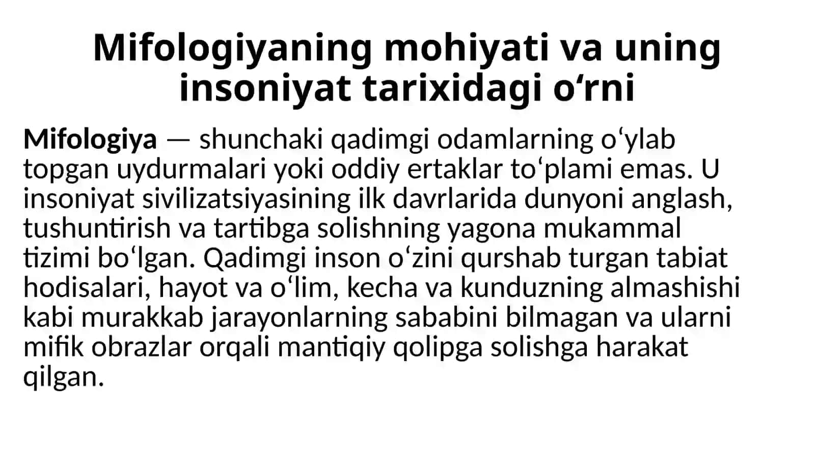 dunyo xalqlari miflari 3