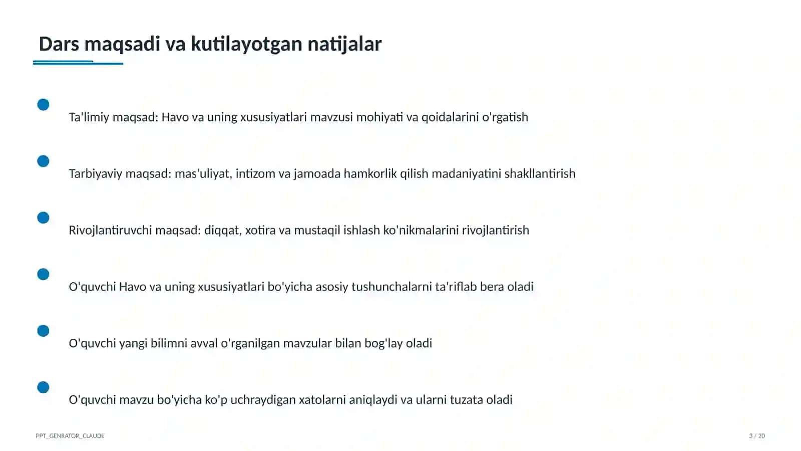 Havo va uning xususiyatlari (2-sinf) 3