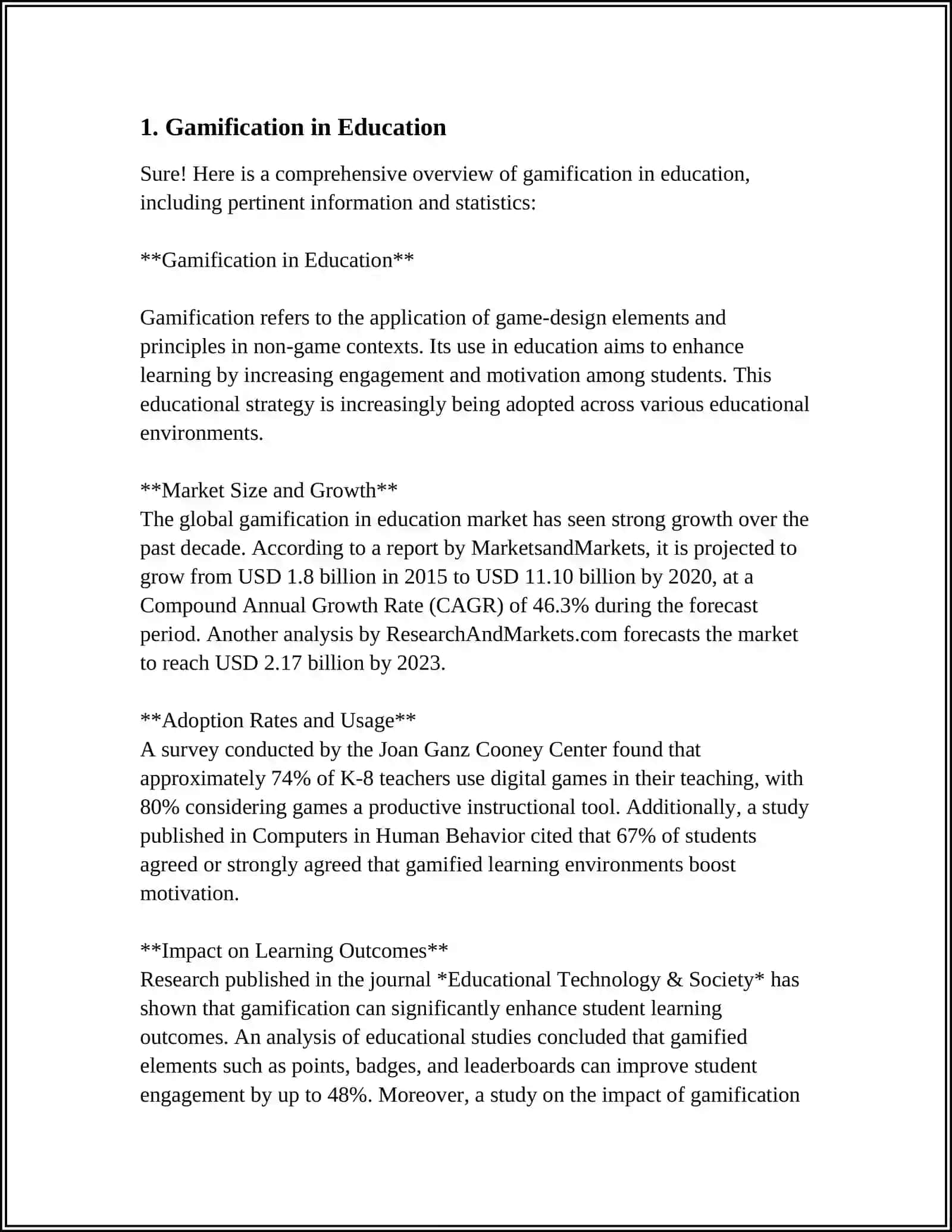 Gamification in Education 3