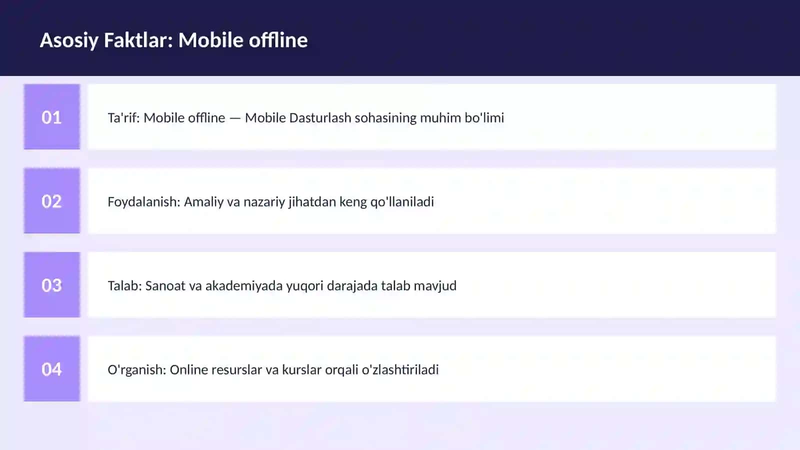 Mobile offline 3
