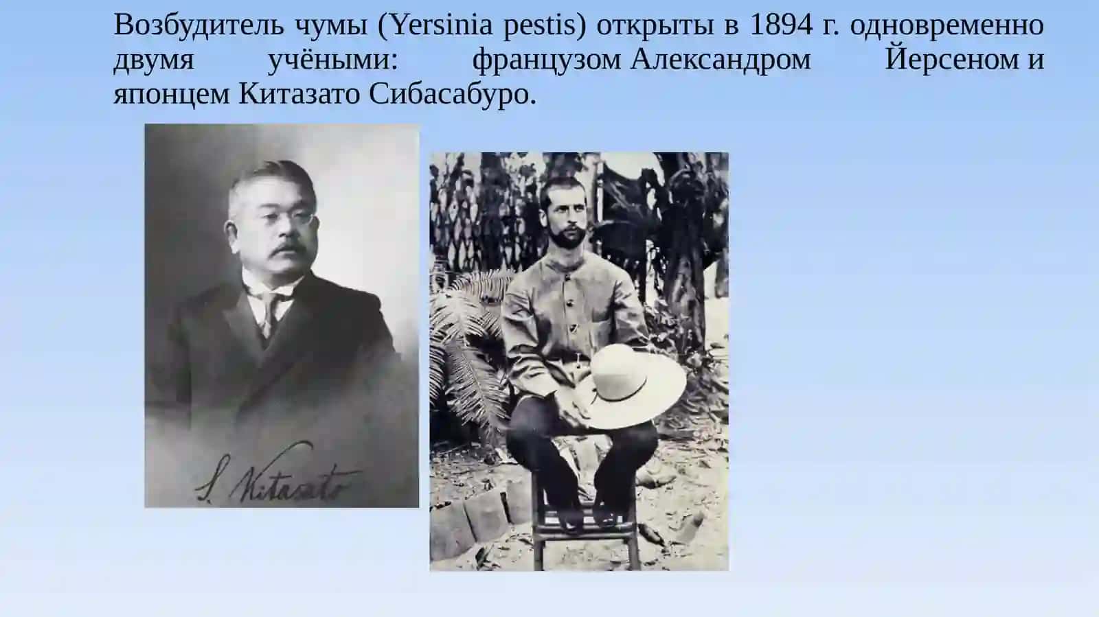 Тема:Возбудитель чумы 3