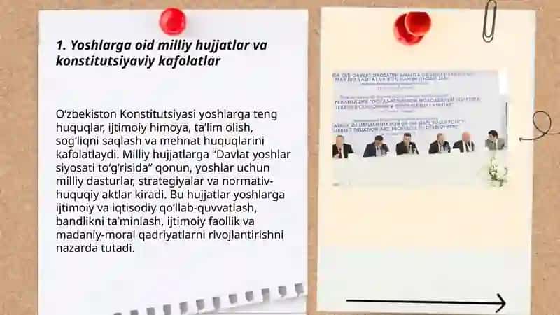 O'zbekistonda yoshlarga oid siyosatning huquqiy asoslari 3