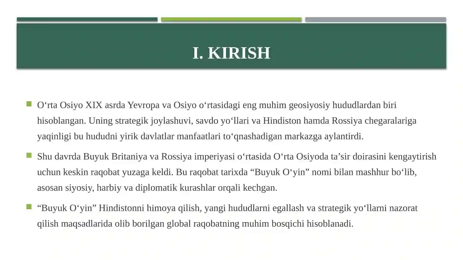 Buyuk Britaniya-Rossiya Raqobati 3