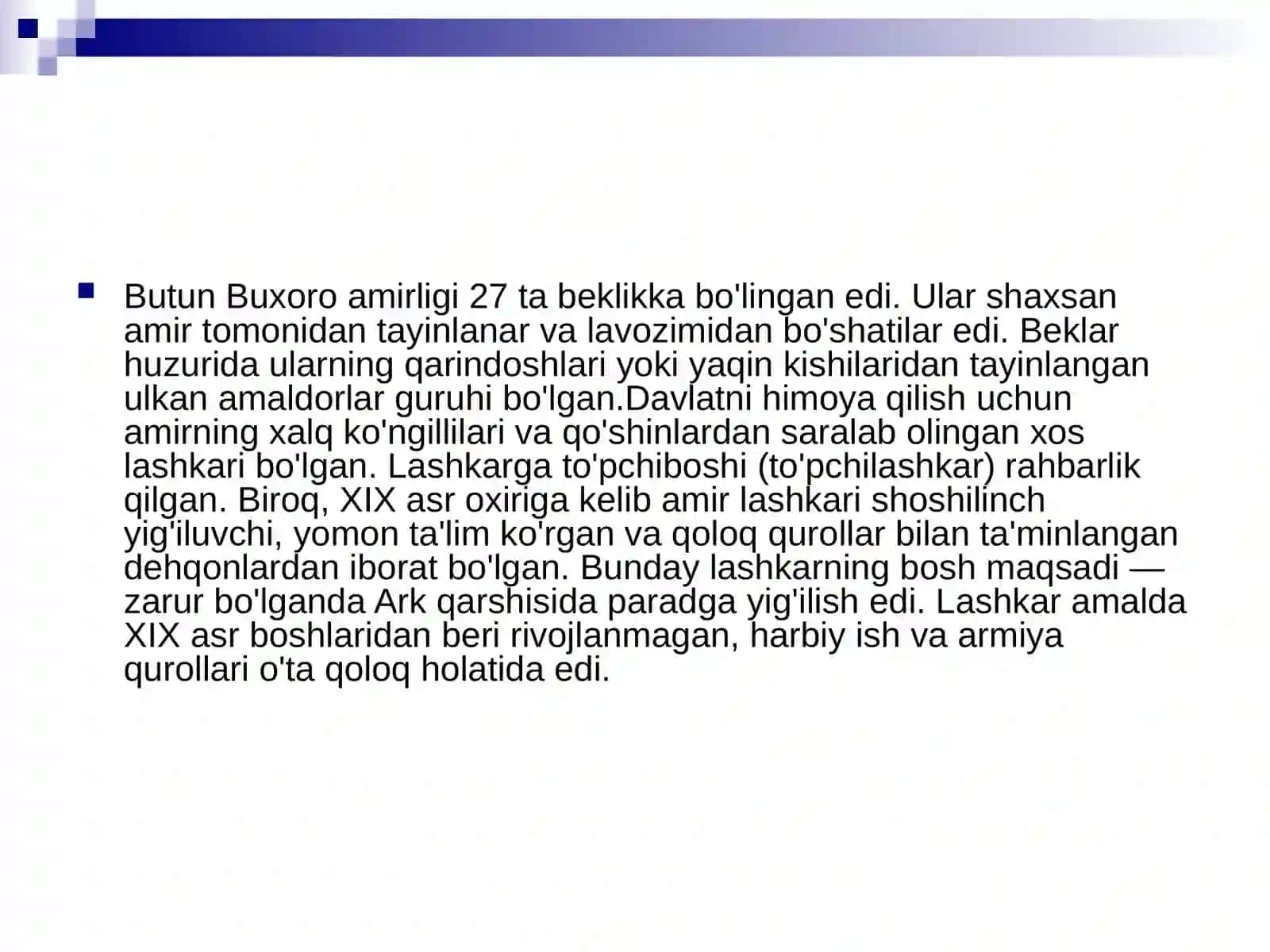 Buxoro amirligihududi 3