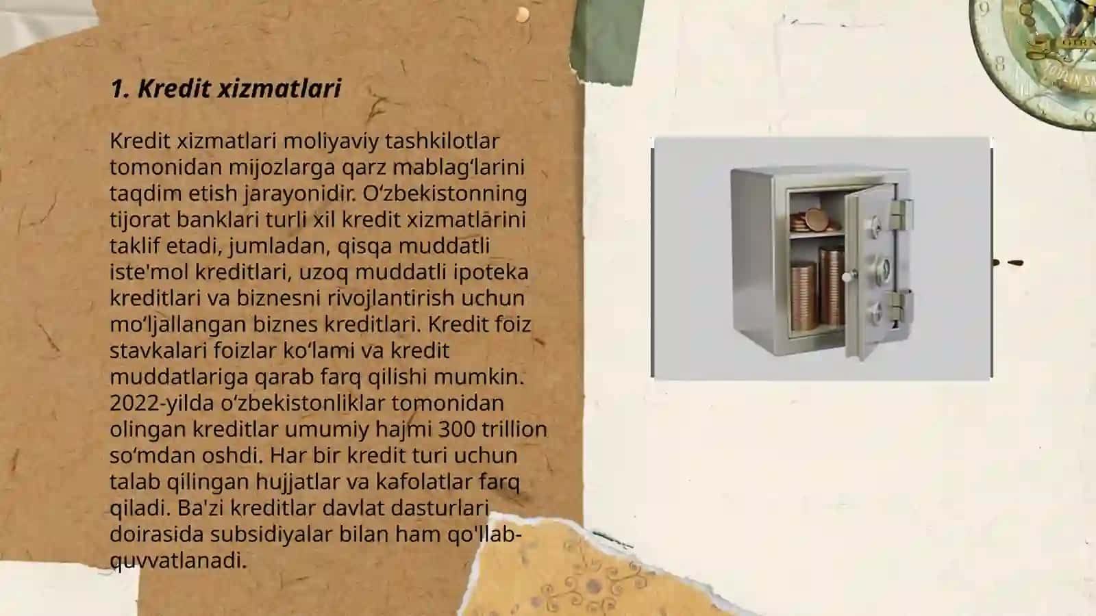 Kredit xizmatlari 3