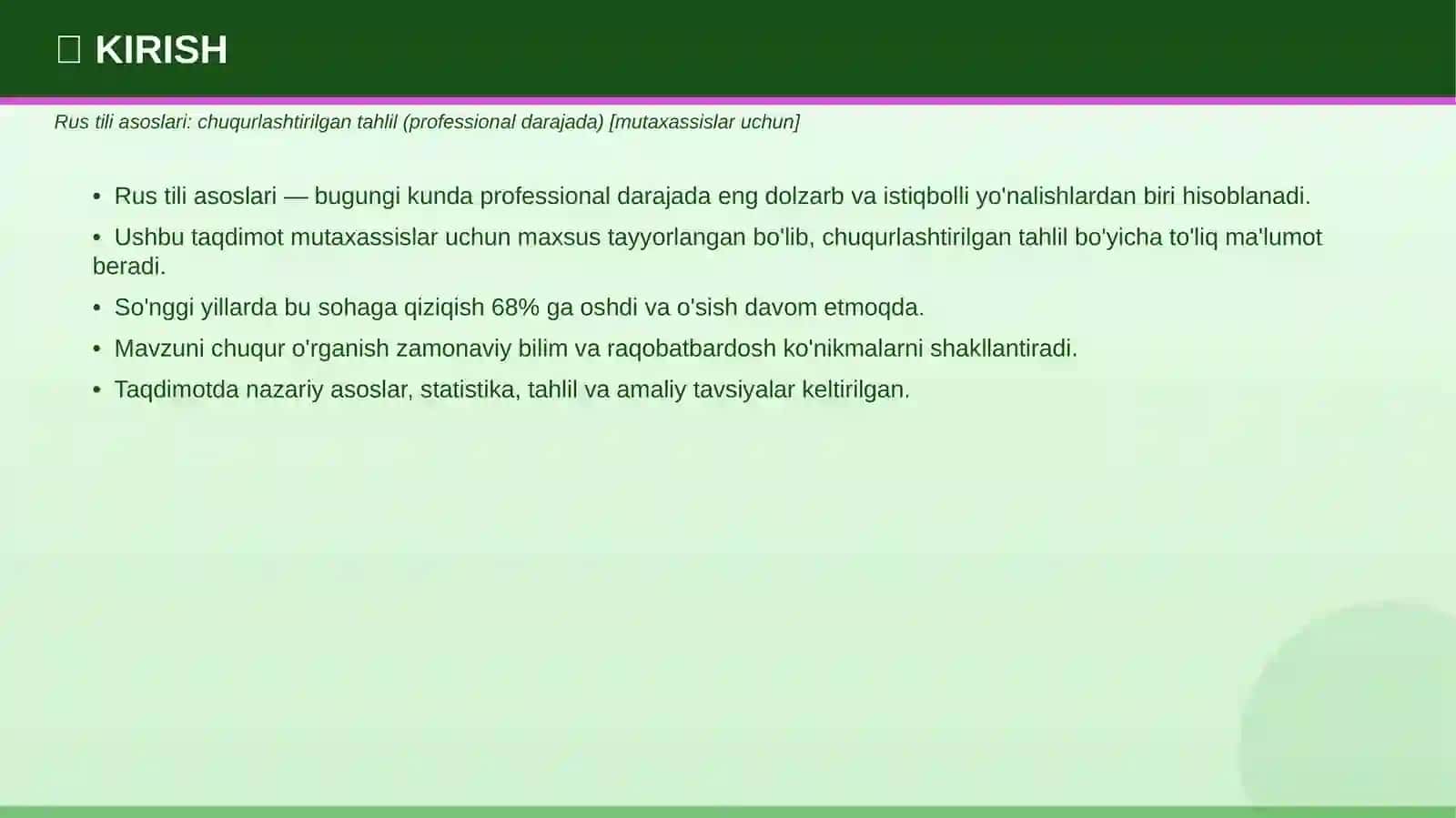 RUS TILI ASOSLARI 3