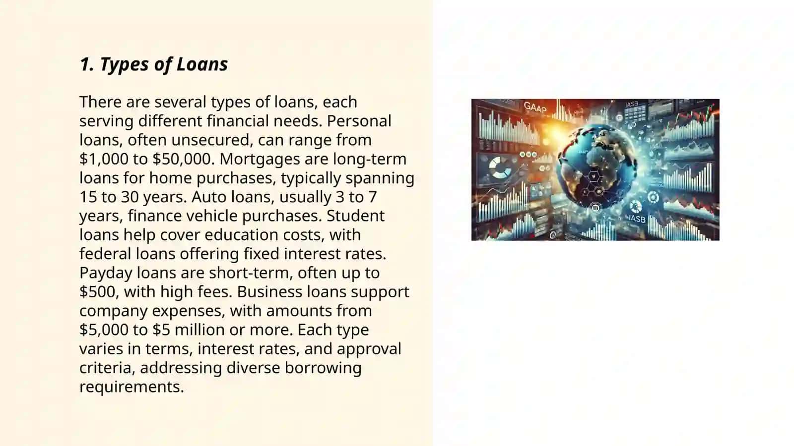 Loans and Credits 3