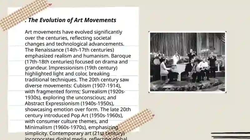 Evolution of Art Movements 3