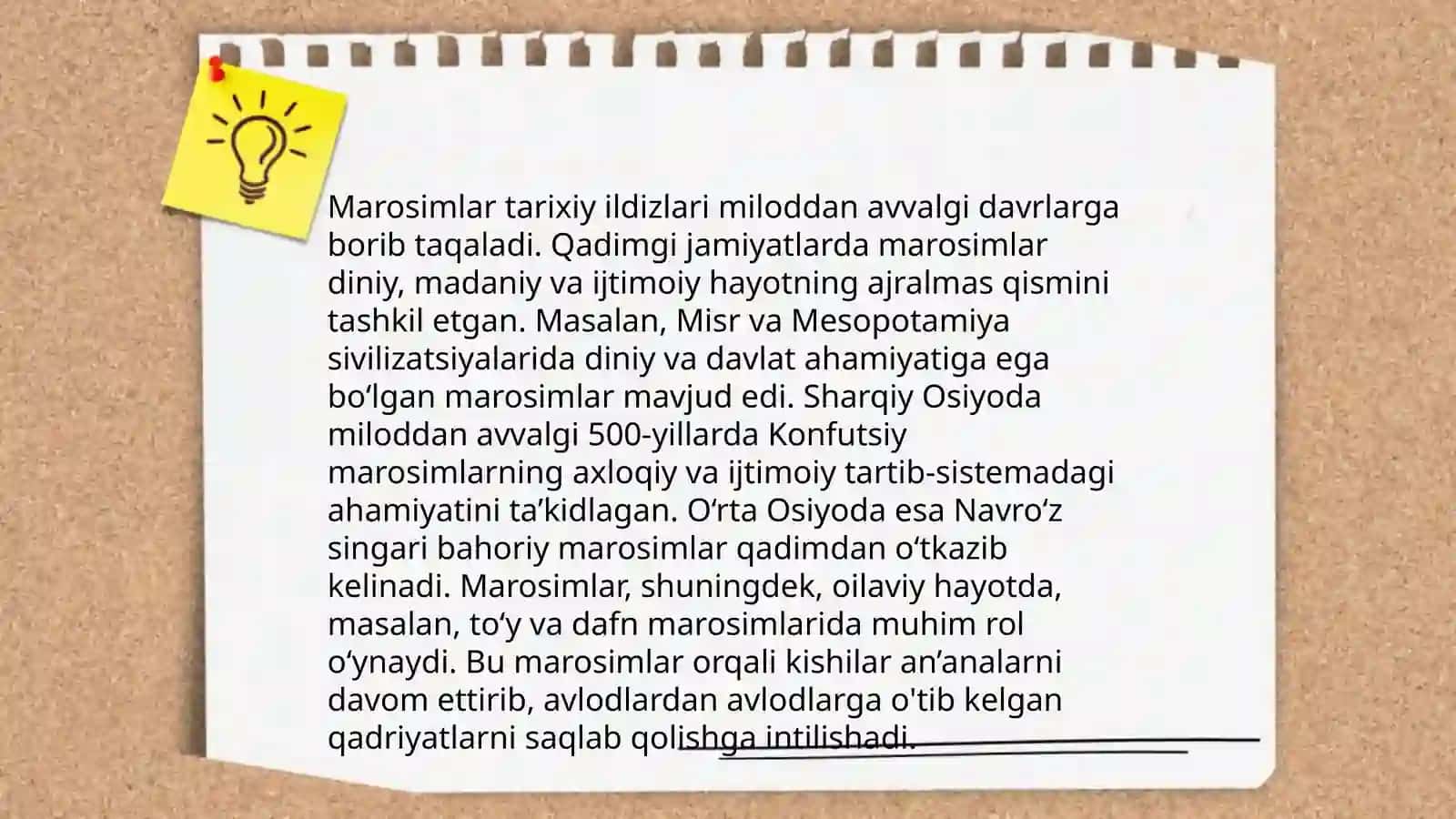 Marosimlar tarixiy ildizlari 3