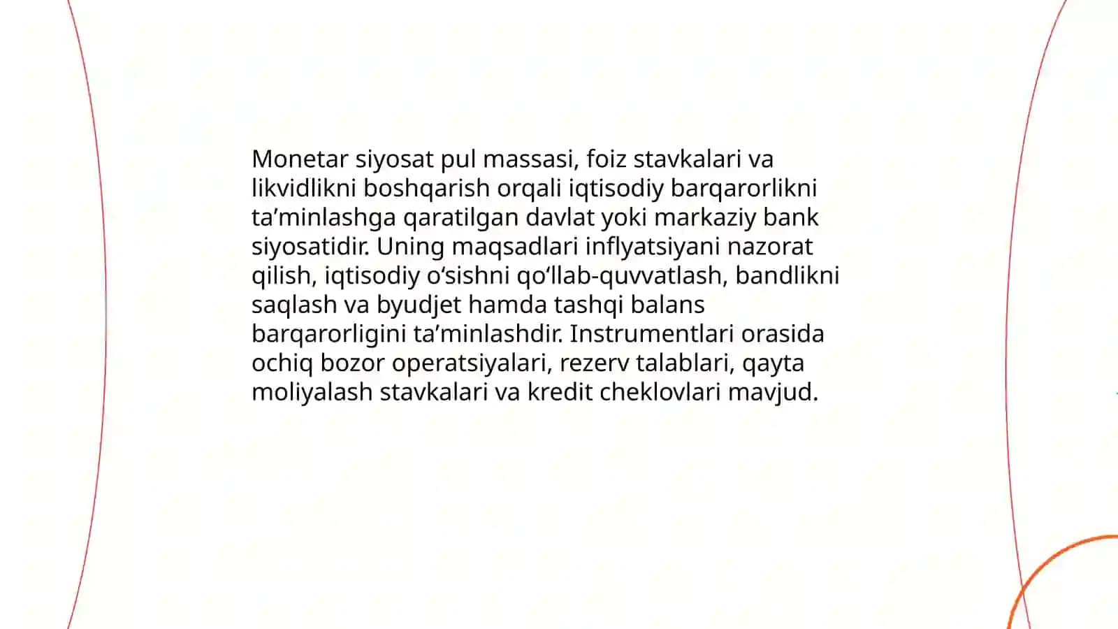 Monetar siyosat 3