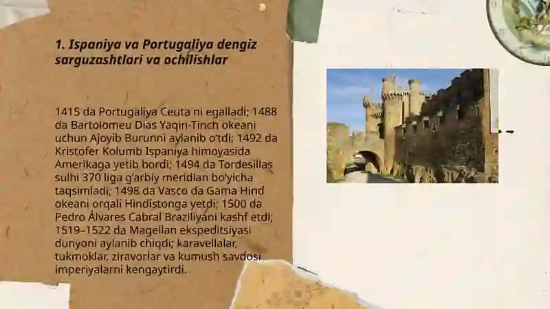 Ispaniya va Partugaliya mustamlakalari 3