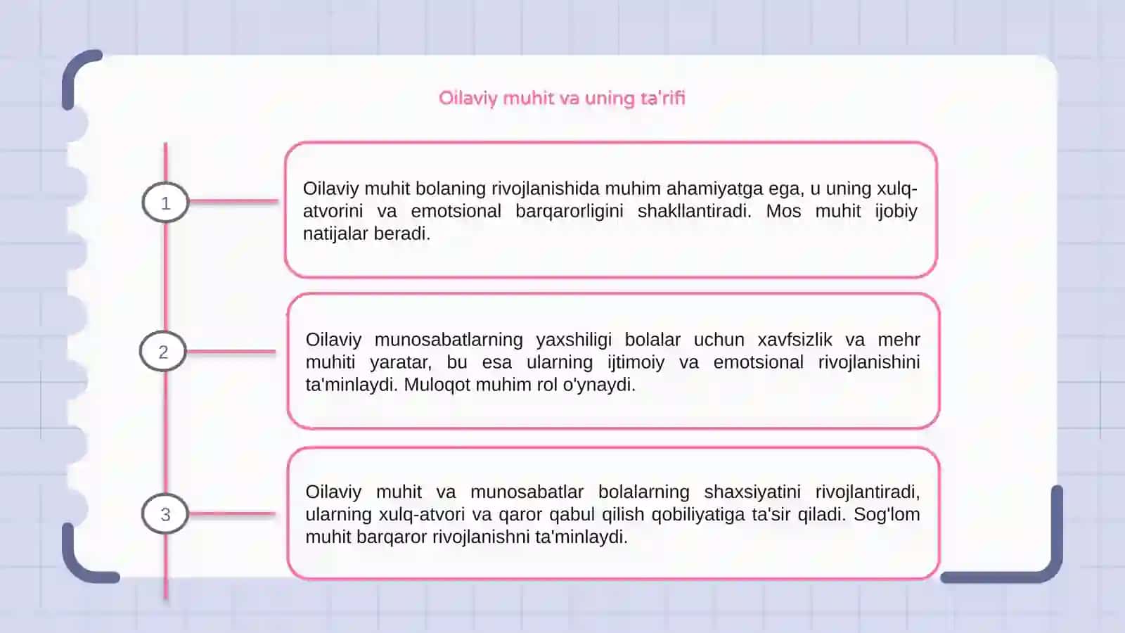 Oilaviy muhit va oilaviy munosabatlarning bola xulqiga ta'siri 3