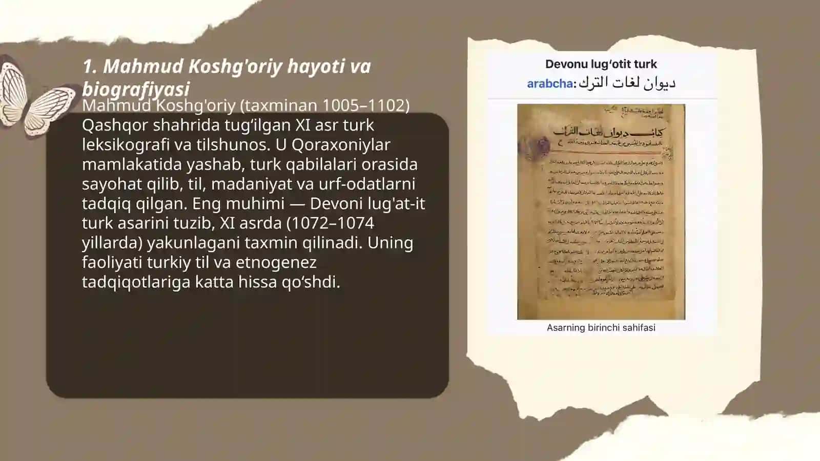 Mahmud Koshg'oriy va uning devoni lugati turk asaru 3