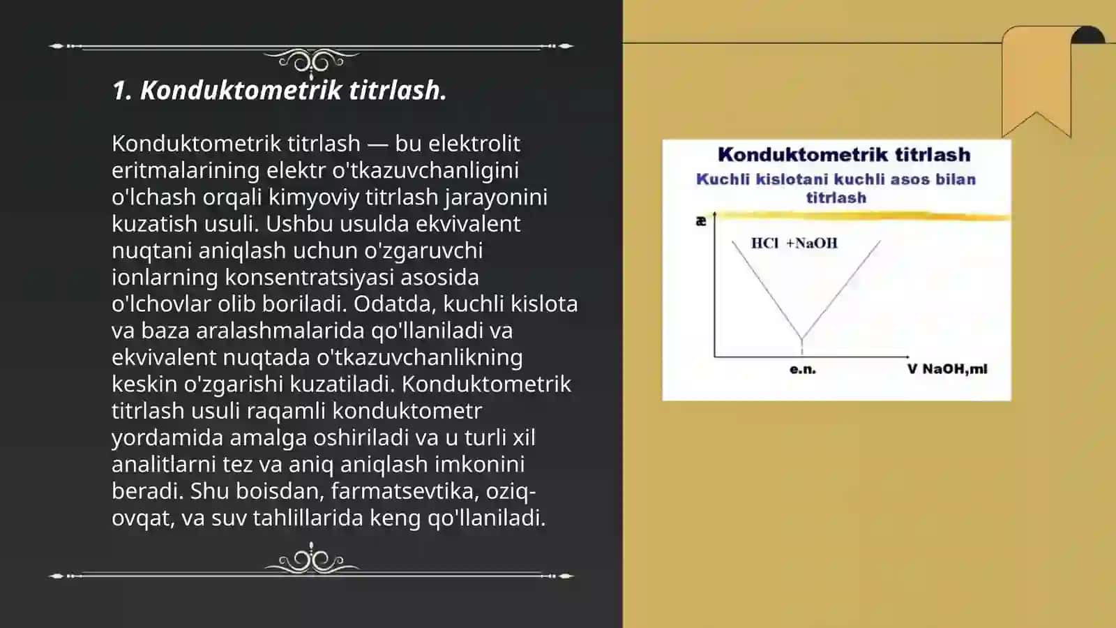 Konduktometrik titrlash 3