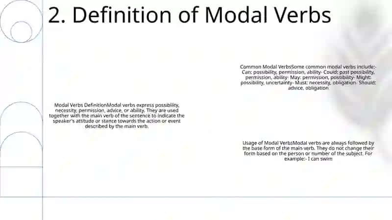 Modal Verbs 3