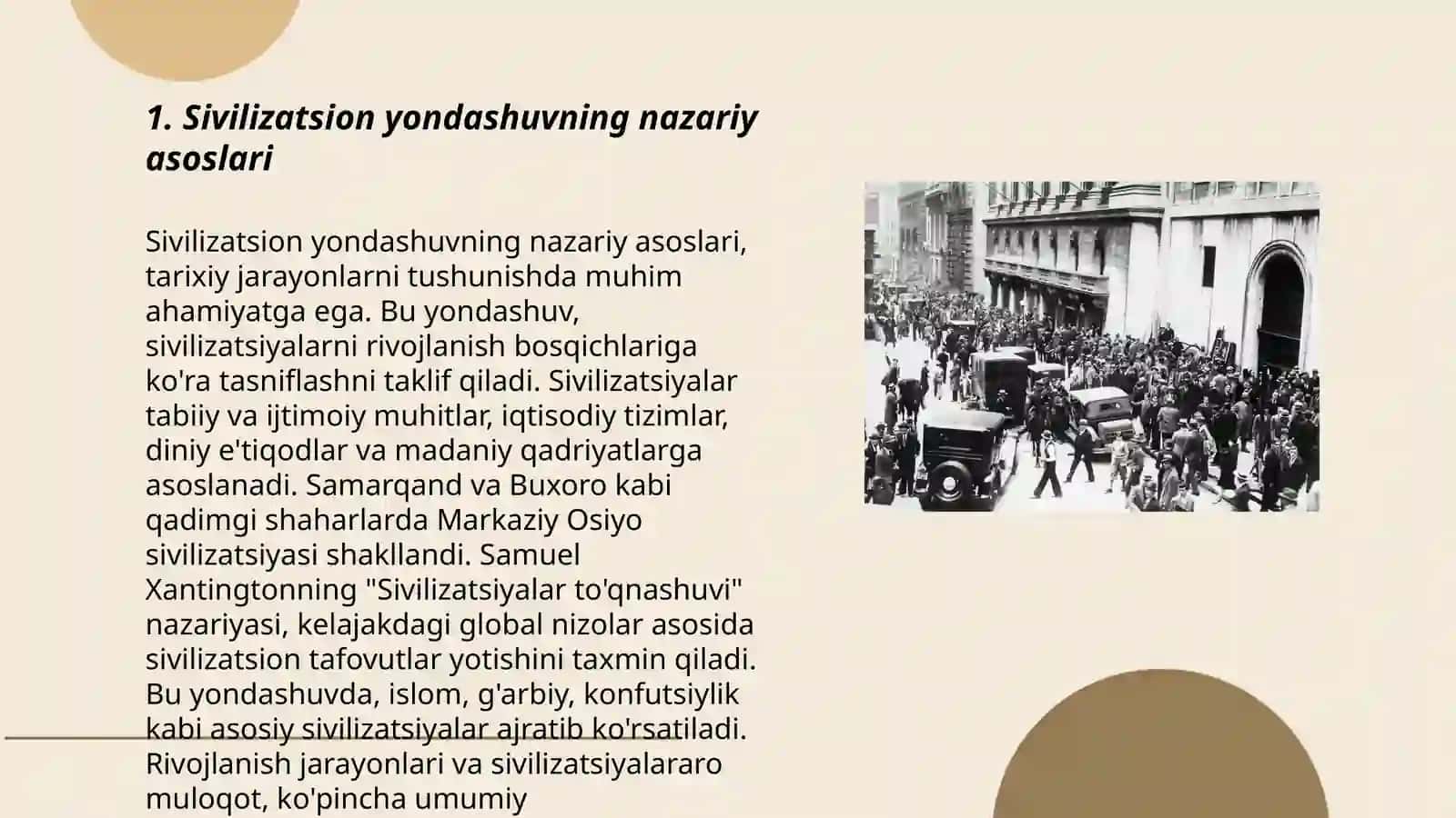 O‘zbekiston tarixini o‘rganishda sivilizatsion qarashlar 3
