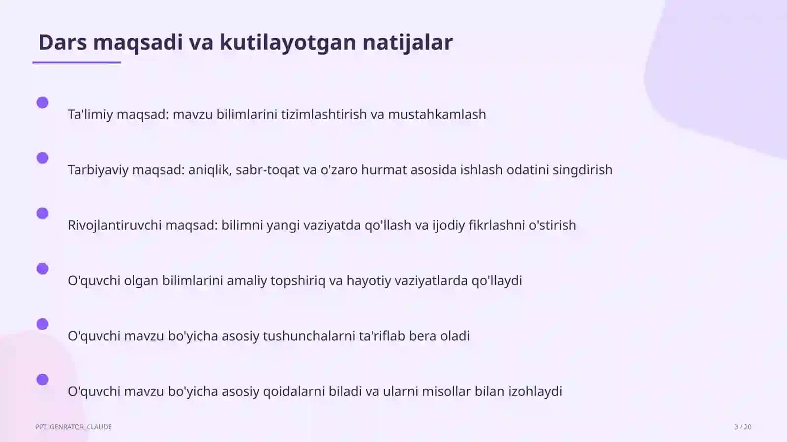 Dolzarb mavzular — maktab va o'qituvchilar (2026) 3