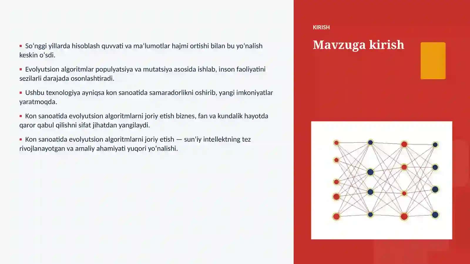SUNʼIY INTELLEKT • PROFESSIONAL TAQDIMOT 3