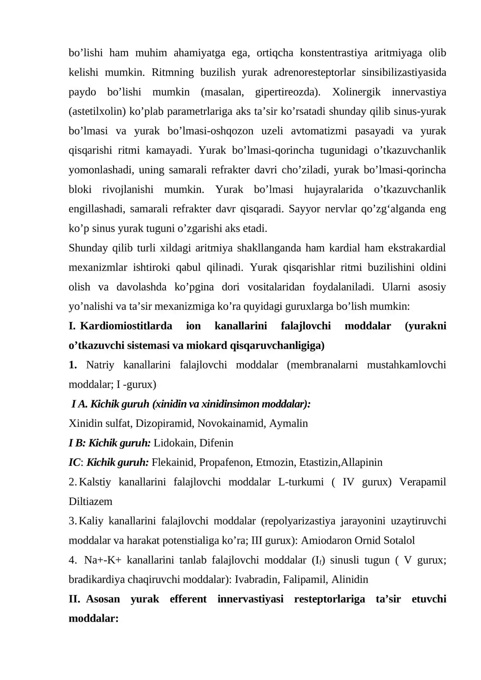Antiaritmik vositalar 3