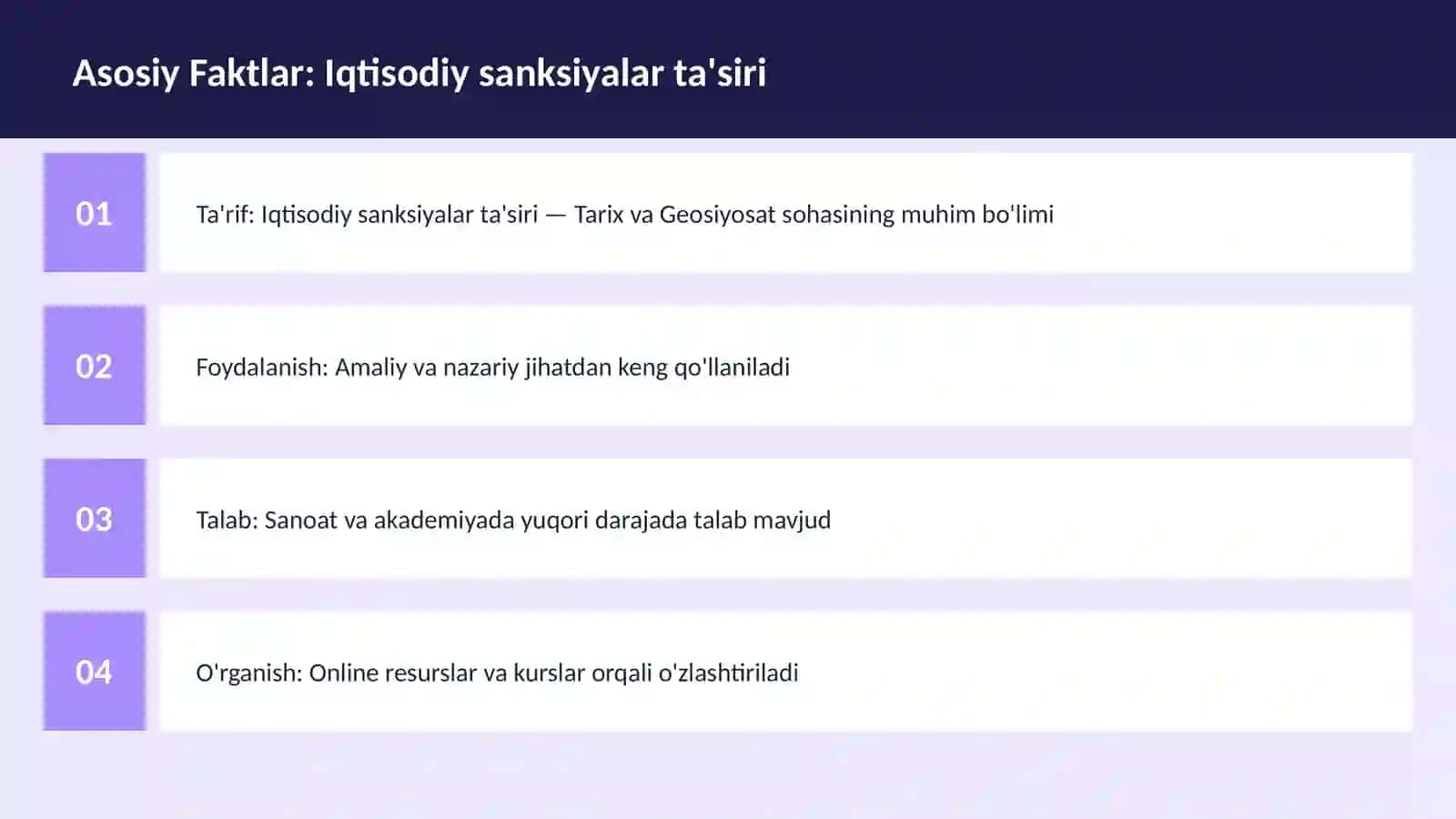 Iqtisodiy sanksiyalar ta'siri 3
